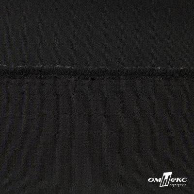 Ткань костюмная "Микела", 96%P 4%S, 255 г/м2 ш.150 см, цв-черный #1 - купить в Южно-Сахалинске. Цена 345.40 руб.