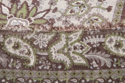 Ткань плательная "Rayon Printed" 67004-3, 75 гр/м2, шир.150см - купить в Южно-Сахалинске. Цена 350.71 руб.