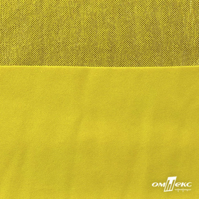 Трикотажное полотно голограмма, шир.140 см, #602 -жёлтый/жёлтый - купить в Южно-Сахалинске. Цена 385.88 руб.