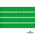 Репсовая лента 019, шир. 6 мм/уп. 50+/-1 м, цвет зелёный - купить в Южно-Сахалинске. Цена: 87.54 руб.