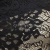 Кружевное полотно #4007, 145 гр/м2, шир.150см, цвет чёрный - купить в Южно-Сахалинске. Цена 347.66 руб.