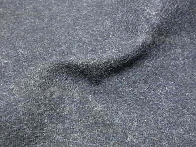Ткань костюмная п/шерсть №2096-2-2, 300 гр/м2, шир.150см, цвет т.серый - купить в Южно-Сахалинске. Цена 517.53 руб.