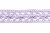 Тесьма кружевная 0621-1855, шир. 18 мм/уп. 20+/-1 м, цвет 107-фиолет - купить в Южно-Сахалинске. Цена: 466.97 руб.