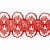 140-Кружево капрон 15мм цв.13-красный - купить в Южно-Сахалинске. Цена: 4.21 руб.