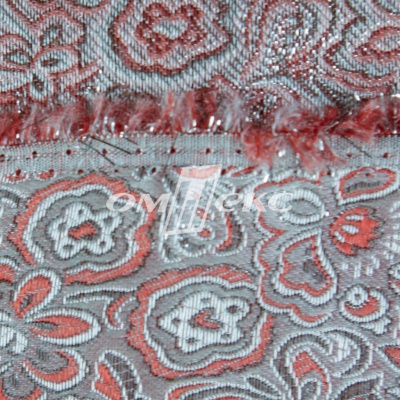 Ткань костюмная жаккард, 135 гр/м2, шир.150см, цвет красный№12 - купить в Южно-Сахалинске. Цена 441.92 руб.