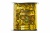 Пайетки "ОмТекс" на нитях, SILVER SHINING, 6 мм F / упак.91+/-1м, цв. 48 - золото - купить в Южно-Сахалинске. Цена: 356.19 руб.
