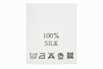 Состав и уход 100% Silk 200 шт - купить в Южно-Сахалинске. Цена: 232.29 руб.