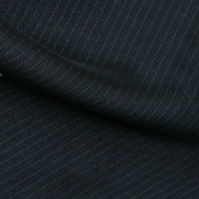 Ткань костюмная 25304, 173 гр/м2, шир.150см, цвет чёрный - купить в Южно-Сахалинске. Цена 405.60 руб.
