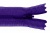 Молния потайная Т3 866, 20 см, капрон, цвет фиолетовый - купить в Южно-Сахалинске. Цена: 5.27 руб.