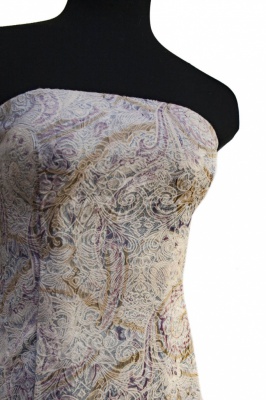 Ткань костюмная (принт) T008 2#, 270 гр/м2, шир.150см - купить в Южно-Сахалинске. Цена 616.88 руб.