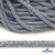 Шнур плетеный d-6 мм круглый, 70% хлопок 30% полиэстер, уп.90+/-1 м, цв.1086-голубой - купить в Южно-Сахалинске. Цена: 588 руб.