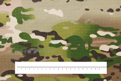 Ткань смесовая рип-стоп камуфляж C#201313, 210 гр/м2, шир.150см - купить в Южно-Сахалинске. Цена 244.99 руб.