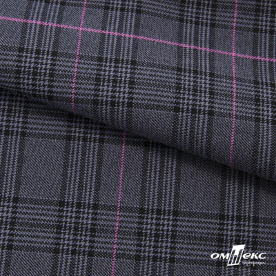 Ткань костюмная "Клер" 80% P, 16% R, 4% S, 200 г/м2, шир.150 см,#7 цв-серый/розовый - купить в Южно-Сахалинске. Цена 412.02 руб.