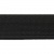 Резинка 25 мм Тканая, 13,75 гр/п.м, (бобина 25 +/-0,5 м) - черная  - купить в Южно-Сахалинске. Цена: 11.67 руб.