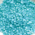 0404-5146-Полубусины пластиковые круглые "ОмТекс", 6 мм, (уп.50гр=840+/-5шт), цв.086-бл.бирюза - купить в Южно-Сахалинске. Цена: 63.86 руб.