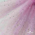 Сетка Фатин Глитер Спейс, 12 (+/-5) гр/м2, шир.150 см, 16-12/розовый - купить в Южно-Сахалинске. Цена 202.08 руб.