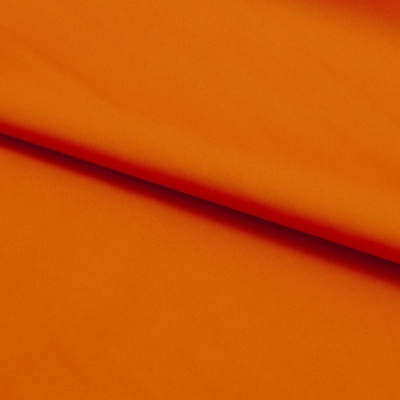 Поли понж (Дюспо) 17-1350, PU/WR, 65 гр/м2, шир.150см, цвет оранжевый - купить в Южно-Сахалинске. Цена 82.93 руб.