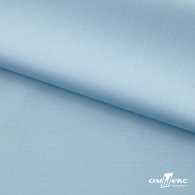 Ткань сорочечная Илер 100%полиэстр, 120 г/м2 ш.150 см, цв.голубой - купить в Южно-Сахалинске. Цена 290.24 руб.