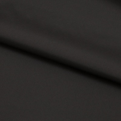 Курточная ткань Дюэл (дюспо), PU/WR/Milky, 80 гр/м2, шир.150см, цвет чёрный - купить в Южно-Сахалинске. Цена 141.80 руб.
