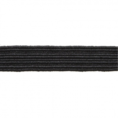 Резинка продежка С-52, шир. 7 мм (20 шт/10 м), цвет чёрный - купить в Южно-Сахалинске. Цена: 1 338.93 руб.